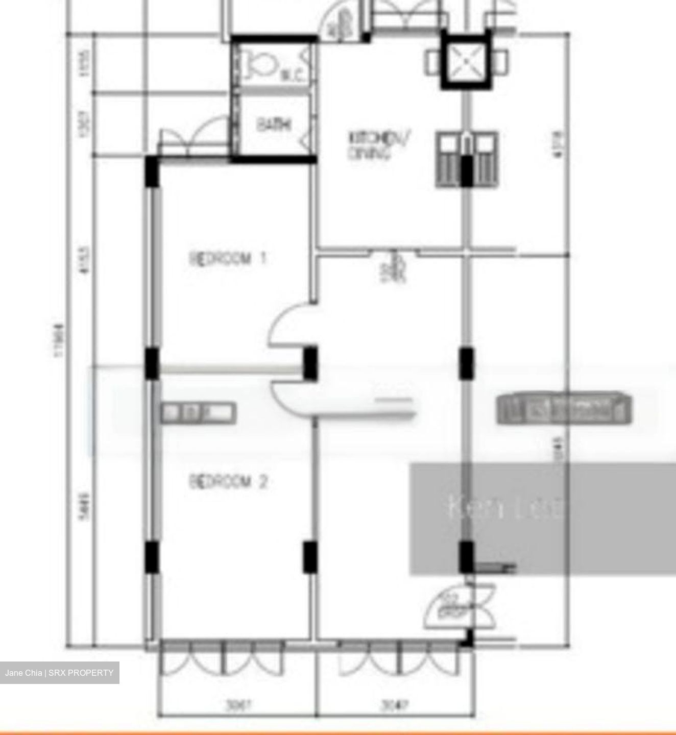 Blk 1 Tanjong Pagar Plaza (Bukit Merah), HDB 3 Rooms #610571171